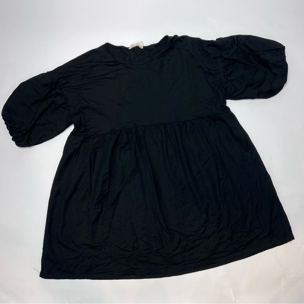 Dress Up Boutique Puff Sleeves Baby Doll Top